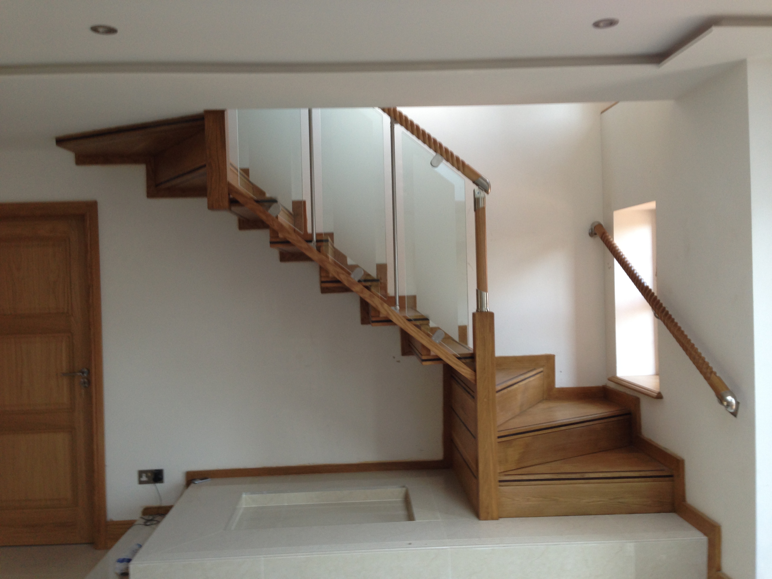 oak staircase