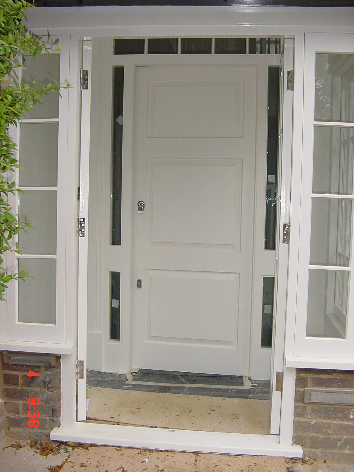 White Finished Softwood Door